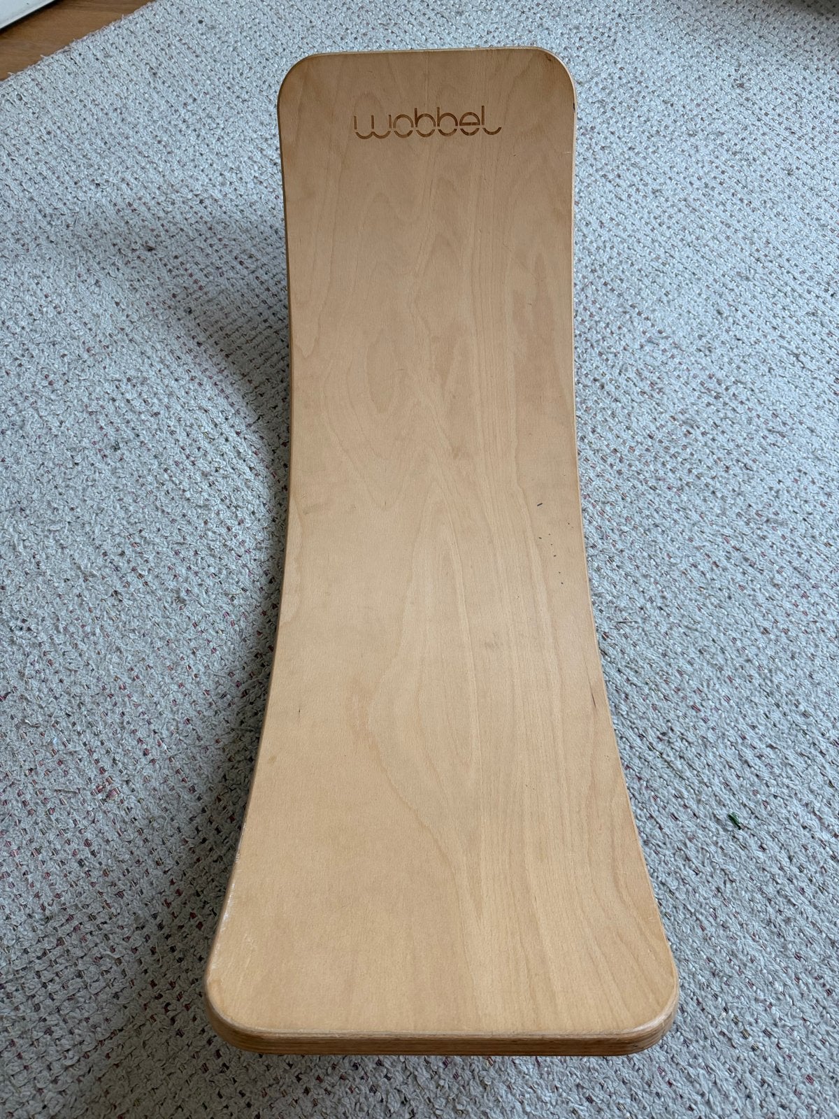 Wobbel Original Balansbord - Blank Gelakt (zonder vilt), Kinderen en Baby's, Ophalen, Gebruikt, Ontdekken