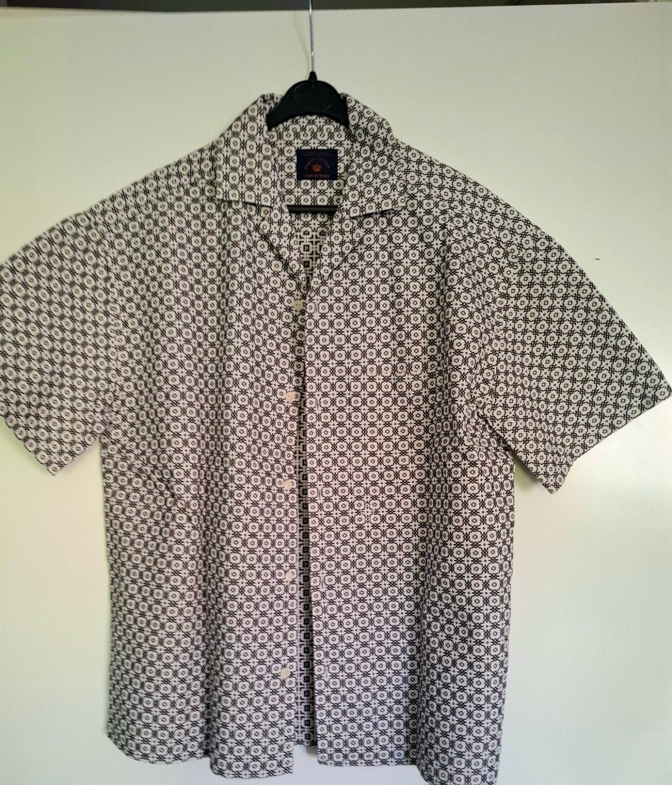 Blue de Genes overhemd mt xl zwart wit, Meerkleurig, Ophalen of Verzenden, Zo goed als nieuw, Blue de Genes