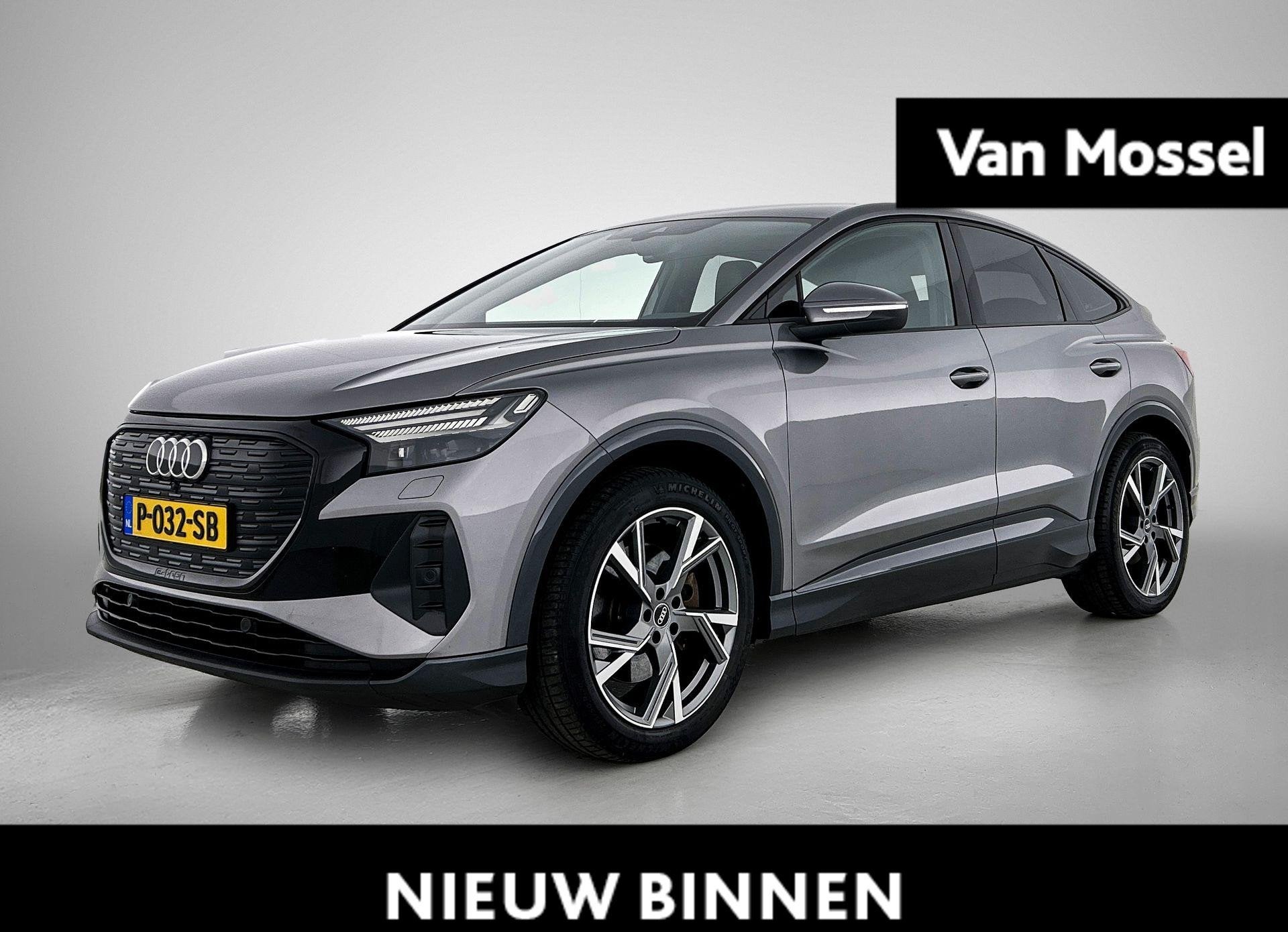 Audi Q4 Sportback e-tron 40 Advanced edition 77 kWh 204 PK |, Auto's, Audi, 12 maanden, Gebruikt, Zwart, 2020 kg