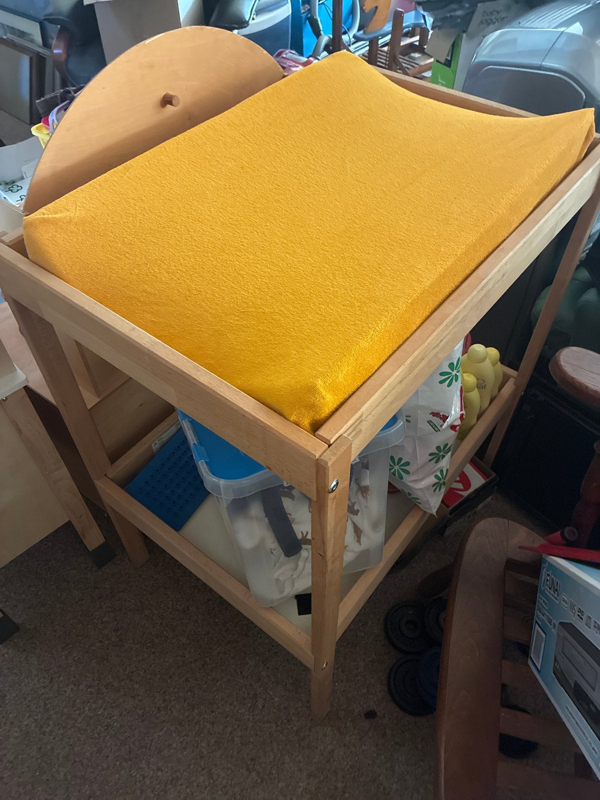 IKEA SNIGLAR Commode - aankleedkussen apart, Minder dan 90 cm, 70 cm of meer, Ophalen of Verzenden, Zo goed als nieuw