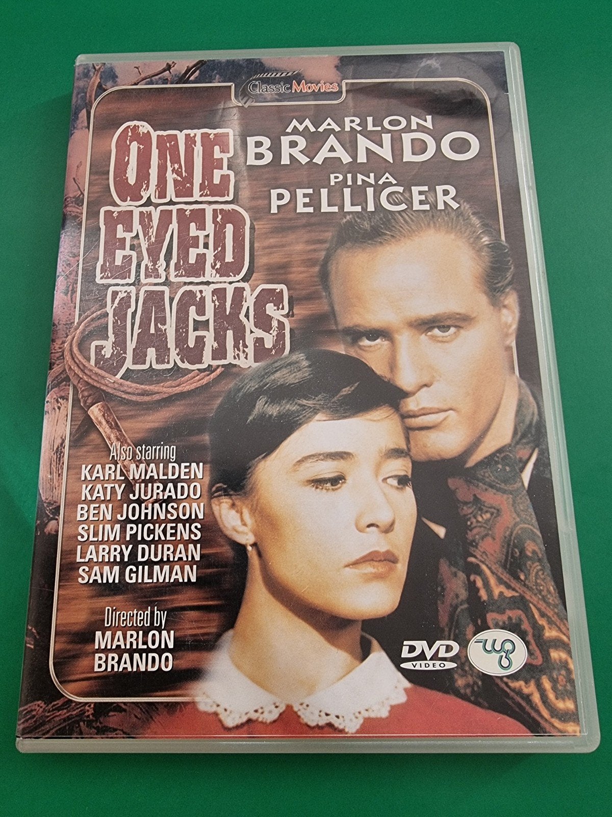 One Eyed Jacks - Marlon Brando DVD (Zo goed als nieuw), Engels, Alle leeftijden, Nederlands, Breedbeeld