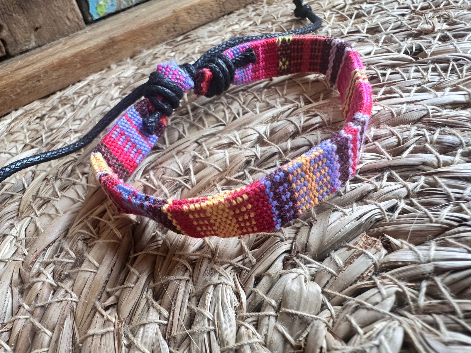Boho armband / woven bracelet / multilayer / surflife, Ophalen of Verzenden, Zo goed als nieuw
