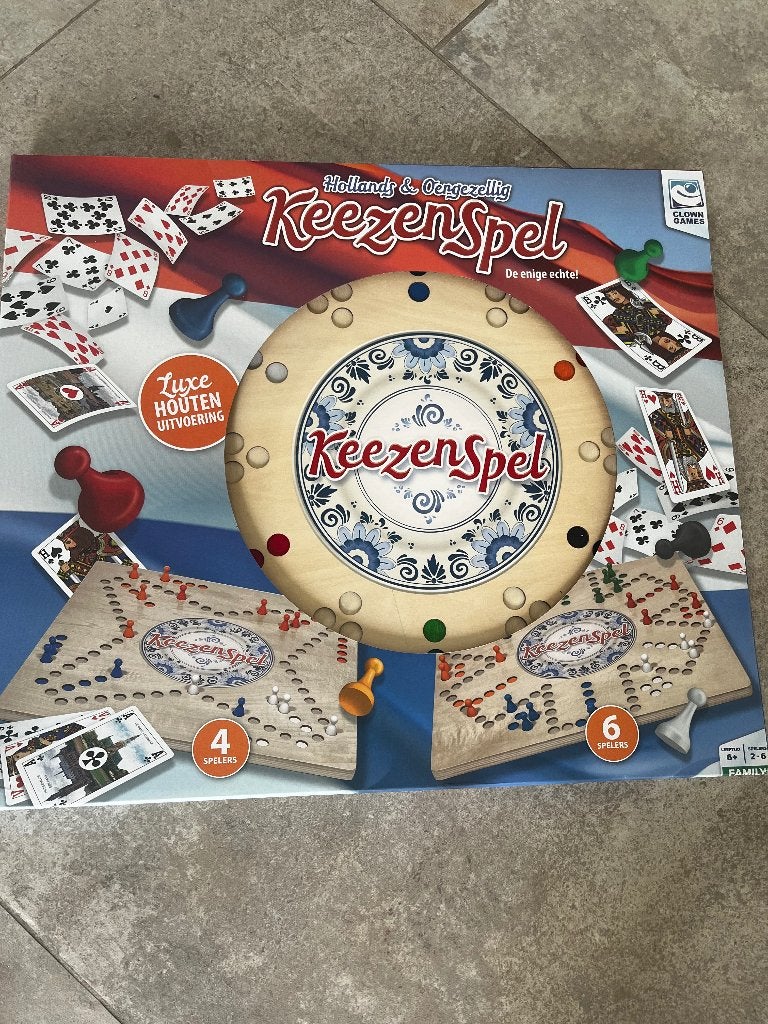 Keezbord, Hobby en Vrije tijd, Gezelschapsspellen | Bordspellen, Vijf spelers of meer, Ophalen of Verzenden, Nieuw, Onbekend