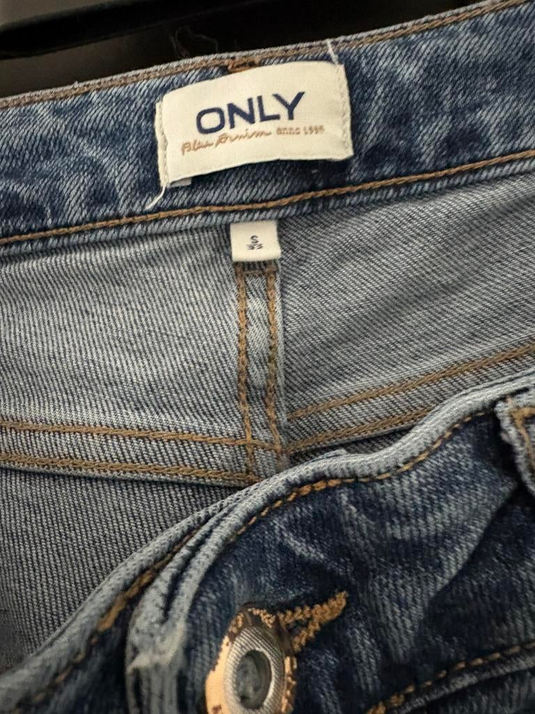 Jeans flared merk Only mt S32, Ophalen of Verzenden, Zo goed als nieuw, Blauw