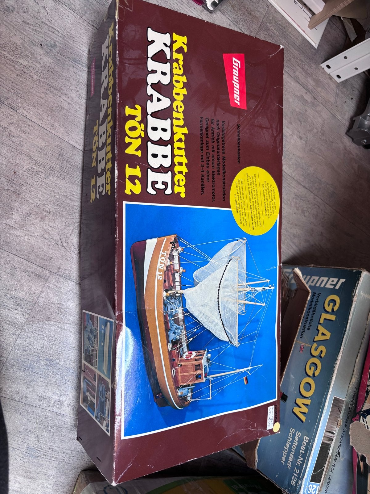 Graupner Krabbenkutter Tön 12 Modelbouwkit, Ophalen, Nieuw, 1:32 tot 1:50, Overige merken