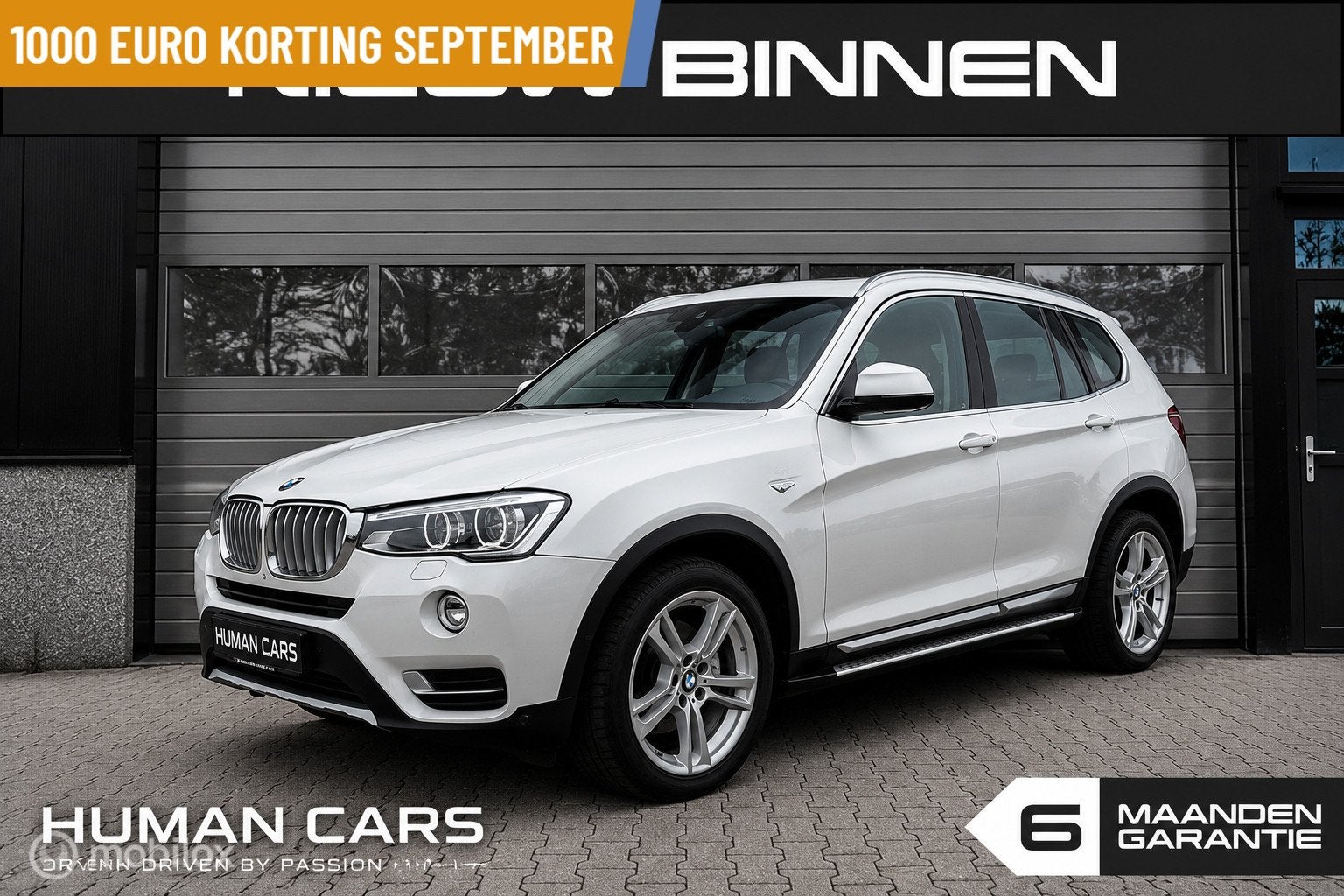 BMW X3 xDrive35i High Executive 19 inch Automaat 306 pk, Auto's, Automaat, Gebruikt, Euro 6, 2000 kg