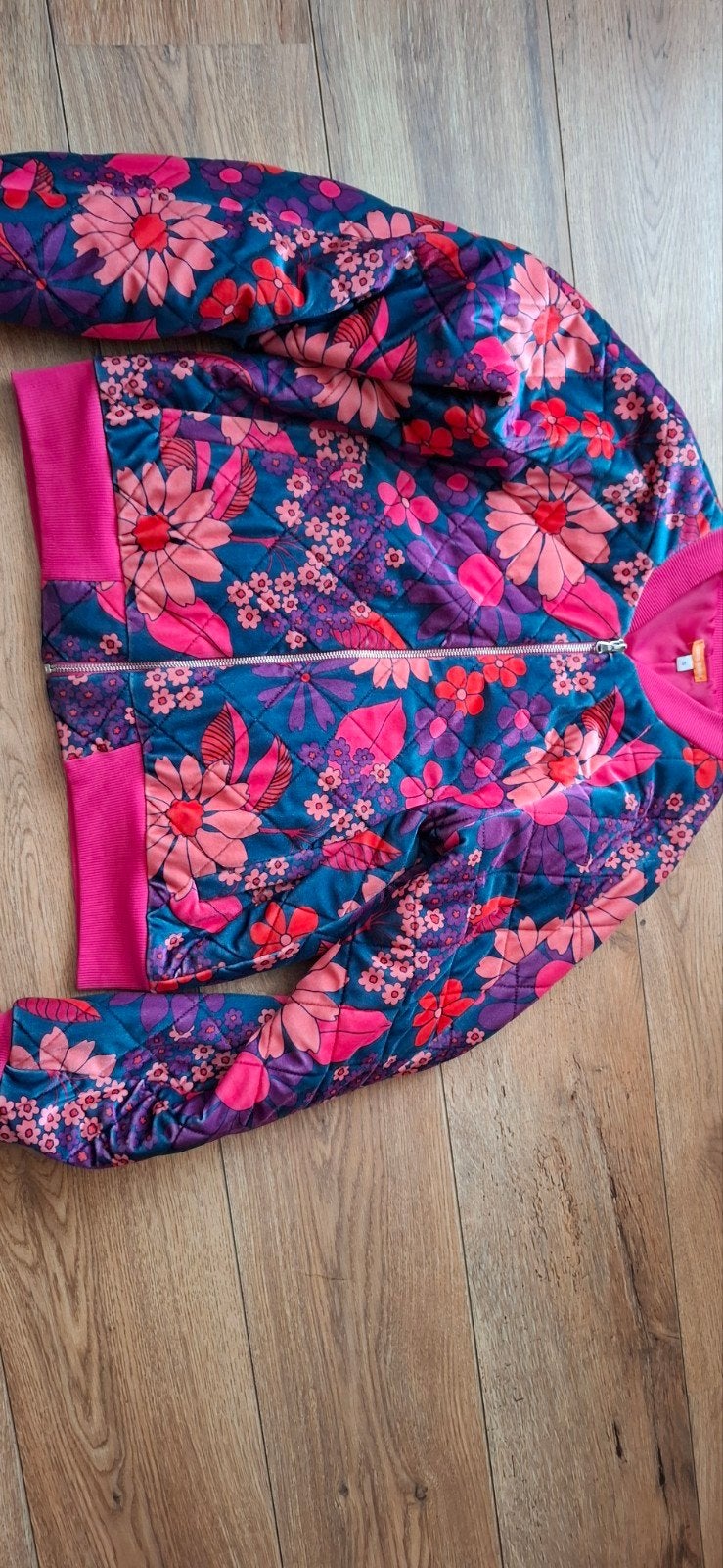 Tante Betsy bomberjack met bloemenprint - Zo goed als nieuw, Tante Betsy, Meerkleurig, Ophalen of Verzenden, Zo goed als nieuw