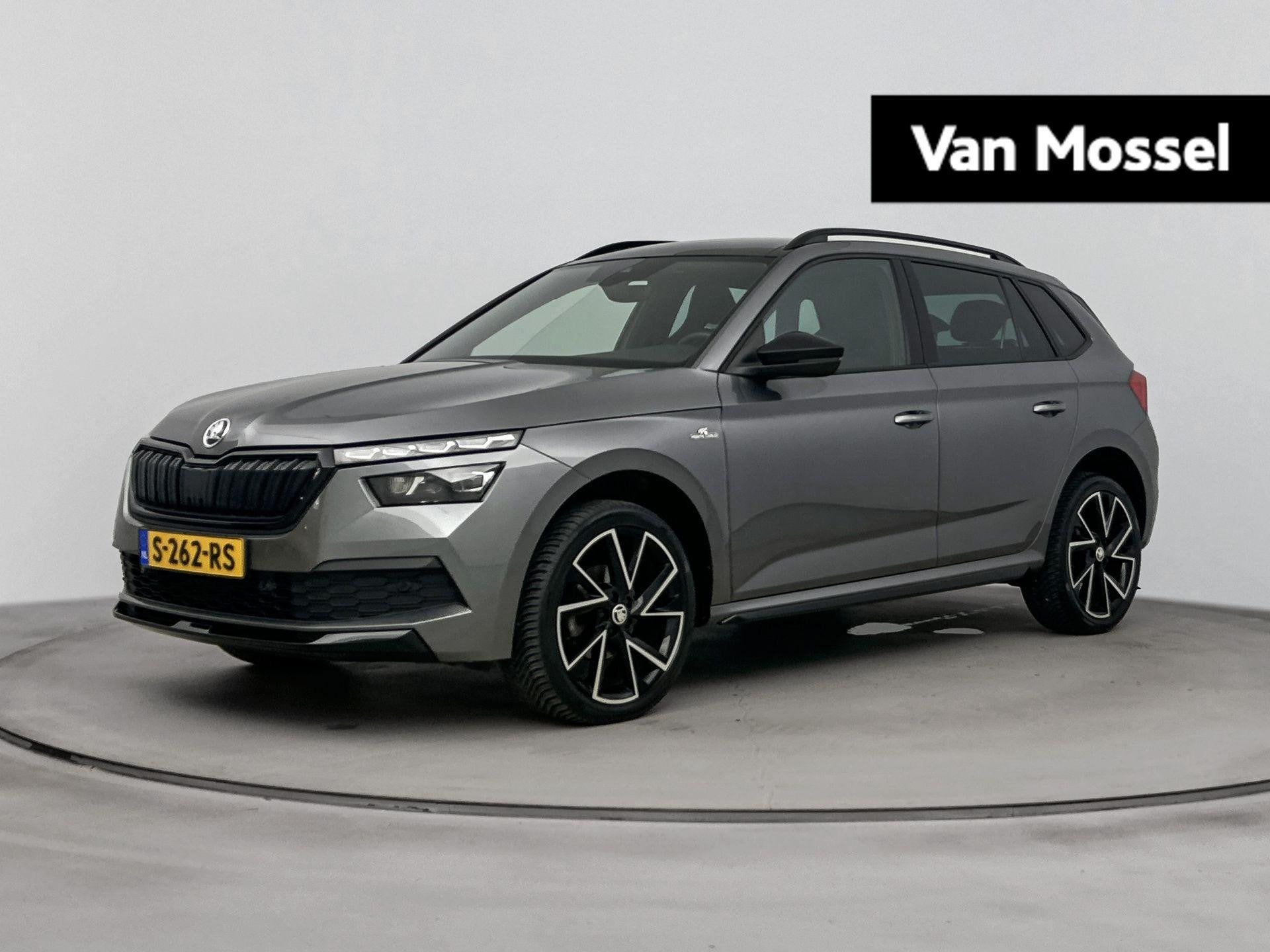 Skoda Kamiq 1.0 TSI Monte Carlo 110PK | Automaat | Panoramad, 1160 kg, Gebruikt, Euro 6, Automatische klimaatregeling