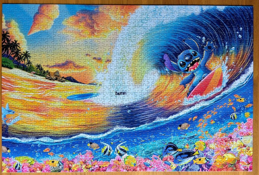 Disney puzzel Epoch, Hobby en Vrije tijd, Denksport en Puzzels, Zo goed als nieuw, Legpuzzel, 500 t/m 1500 stukjes, Ophalen of Verzenden