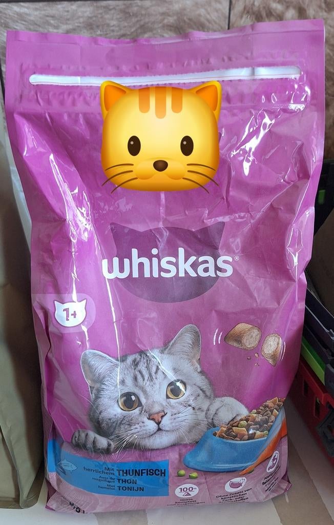 Gratis halve zak wiskas, Ophalen