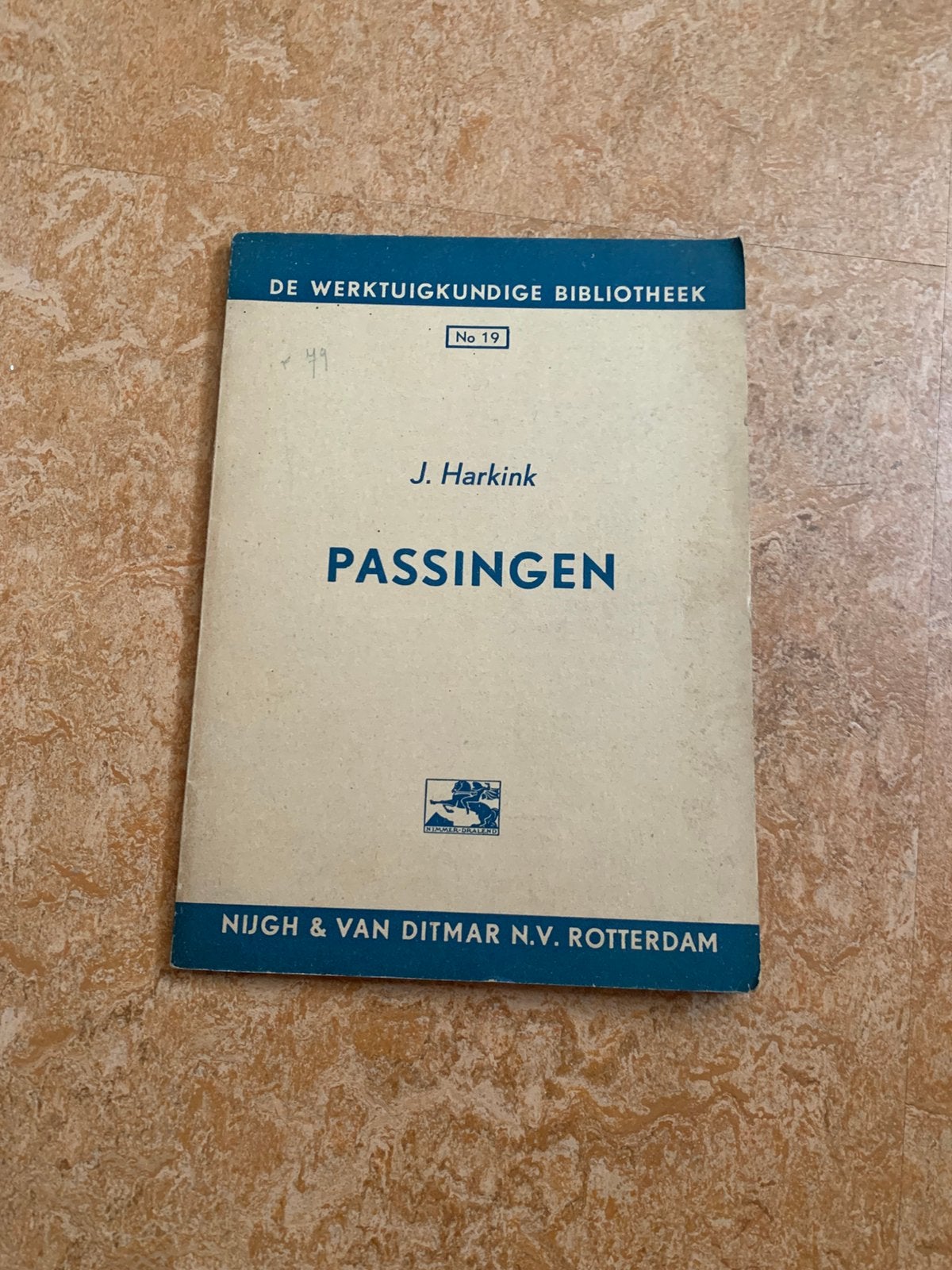 Boekje over passingen, Ophalen of Verzenden