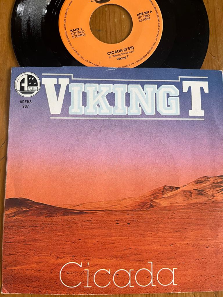 Viking T - Cicada (7" Single, 1983), Cd's en Dvd's, Vinyl Singles, Ophalen of Verzenden, Gebruikt, Pop