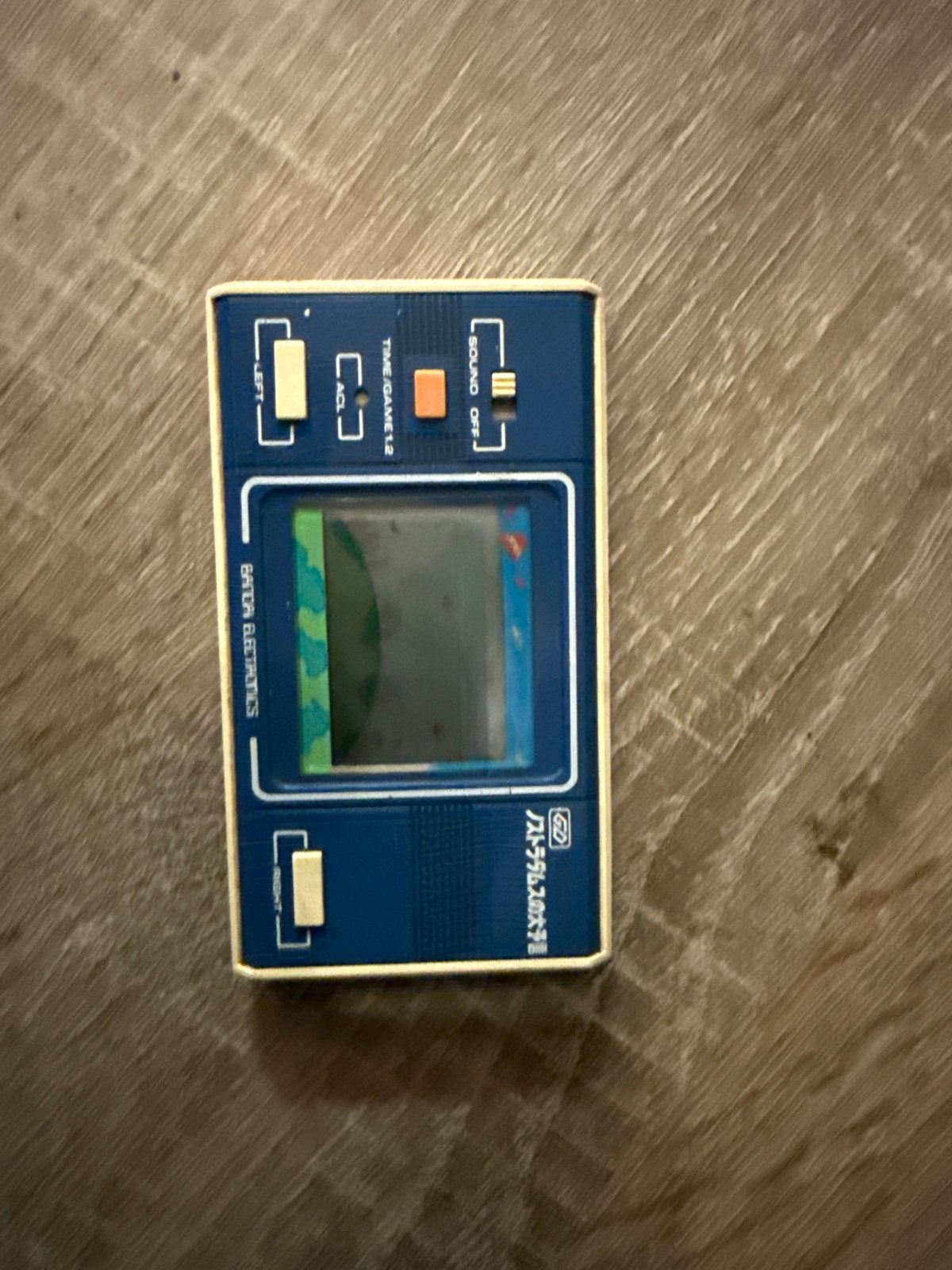 Vintage Bandai Electronics Time Game 12 Handheld Console, Ophalen of Verzenden, Overige merken, Gebruikt