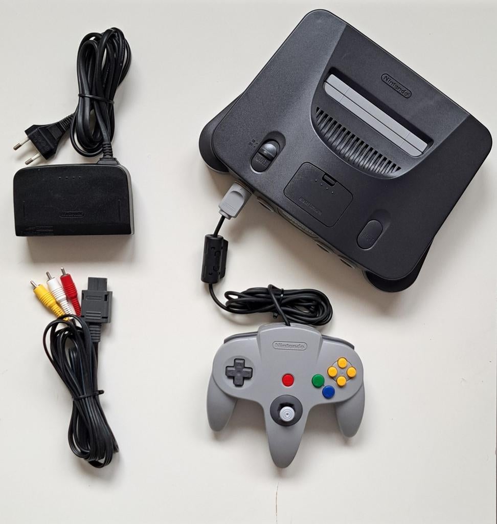 Gerefurbished | Nintendo 64 set | 100% origineel | PAL |, Spelcomputers en Games, Spelcomputers | Nintendo 64, Ophalen of Verzenden