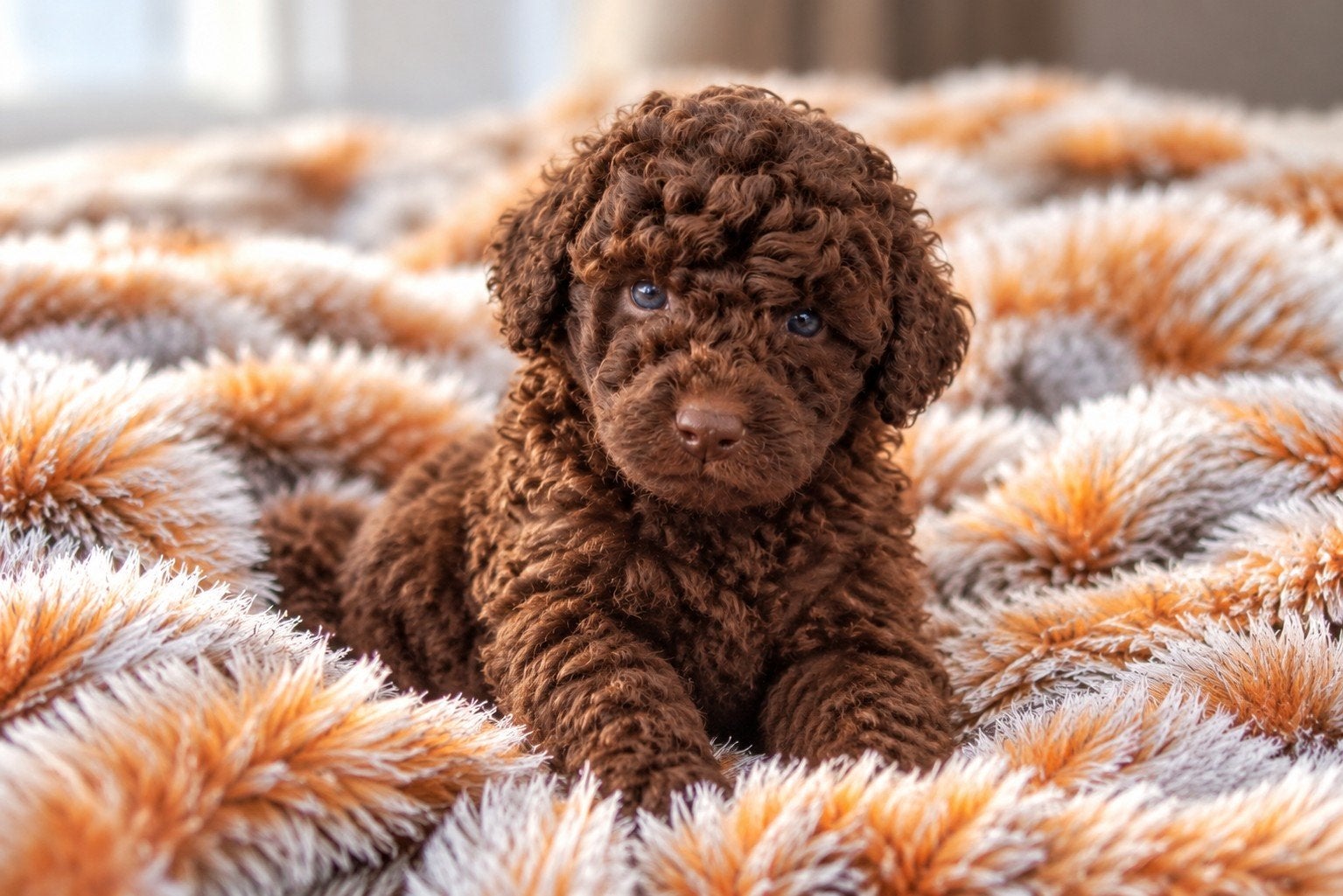 Choco Mini Labradoodle pupjes mogen het nest verlaten., Overige rassen, CDV (hondenziekte), 8 tot 15 weken, Meerdere