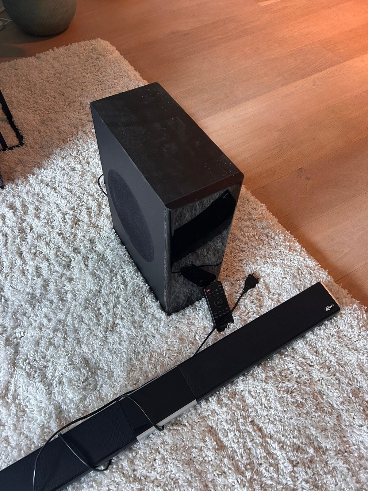 Vogels sounbar + woofer, Audio, Tv en Foto, Soundbars, Ophalen, Bluetooth, Gebruikt