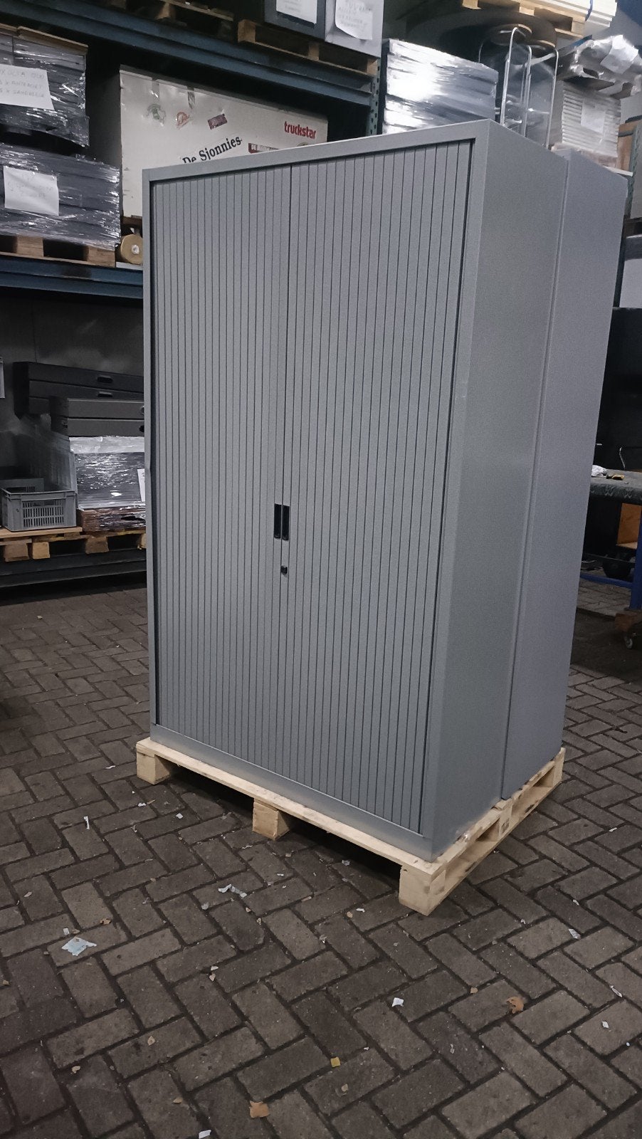 Aspa metalen roldeurkasten archiefkasten, 100 tot 150 cm, R, Ophalen of Verzenden, Met slot