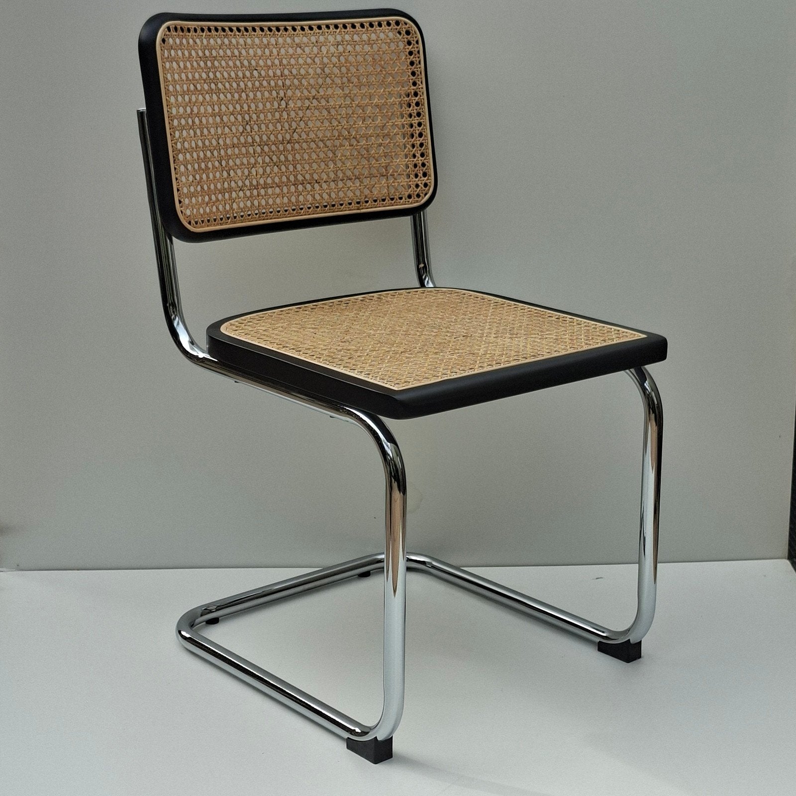 20x Classic Cesca Breuer eetkamer stoel hout rotan webbing, Vintage Bauhaus Japandi Scandinavisch design, Hout, Zwart, Nieuw