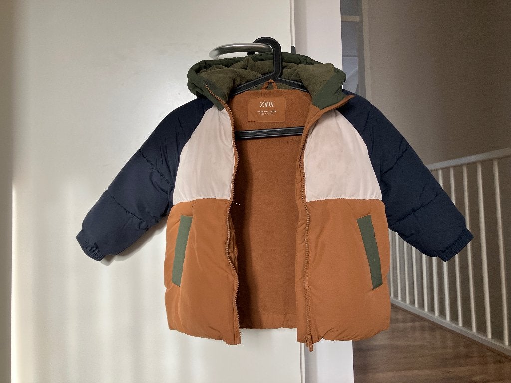 Zara jas mt 110, Gebruikt, Jongen of Meisje, Ophalen of Verzenden, Jas