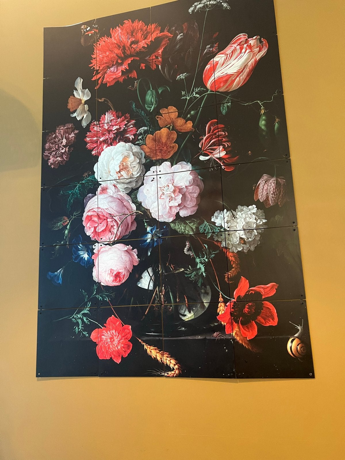 IXXI Wanddecoratie Stilleven met Bloemen 80 x 120, Ophalen, Oorspronkelijke maker, 75 tot 100 cm, 75 cm of meer