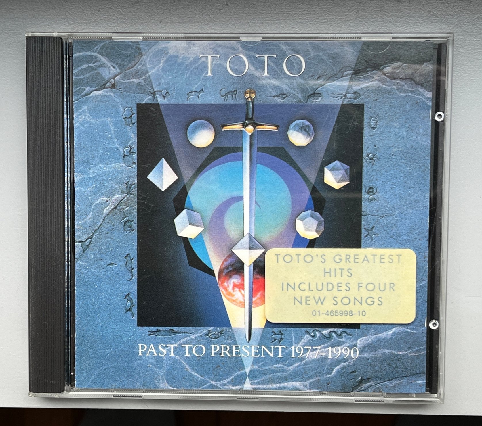 Toto Past to Present 1977-1990 CD, Gebruikt, Pop, Inclusief doosje, Ophalen of Verzenden