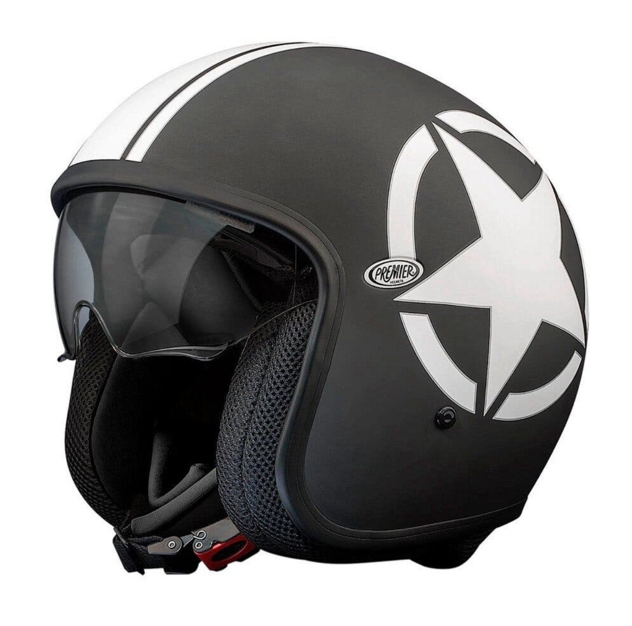 Gezocht: Premier Vintage helm Evo Star L, Motoren, Heren, Jethelm, L, Tweedehands