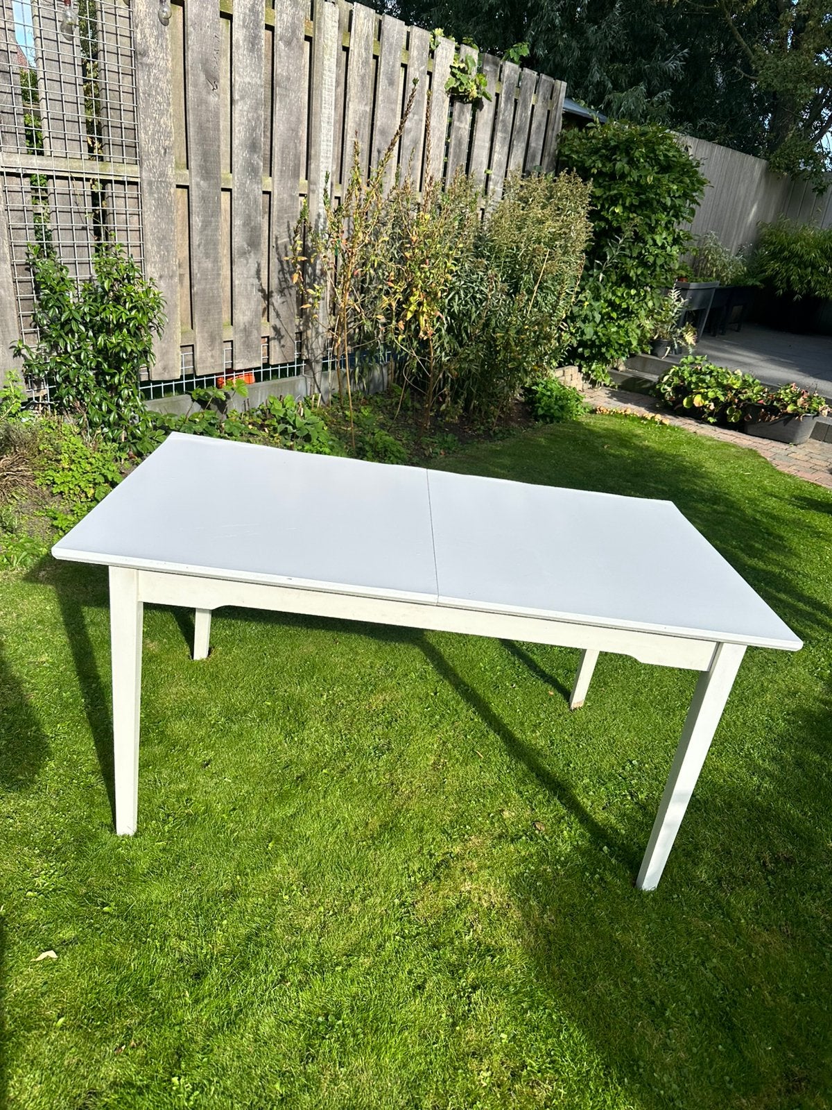 Uitschuifbare tafel