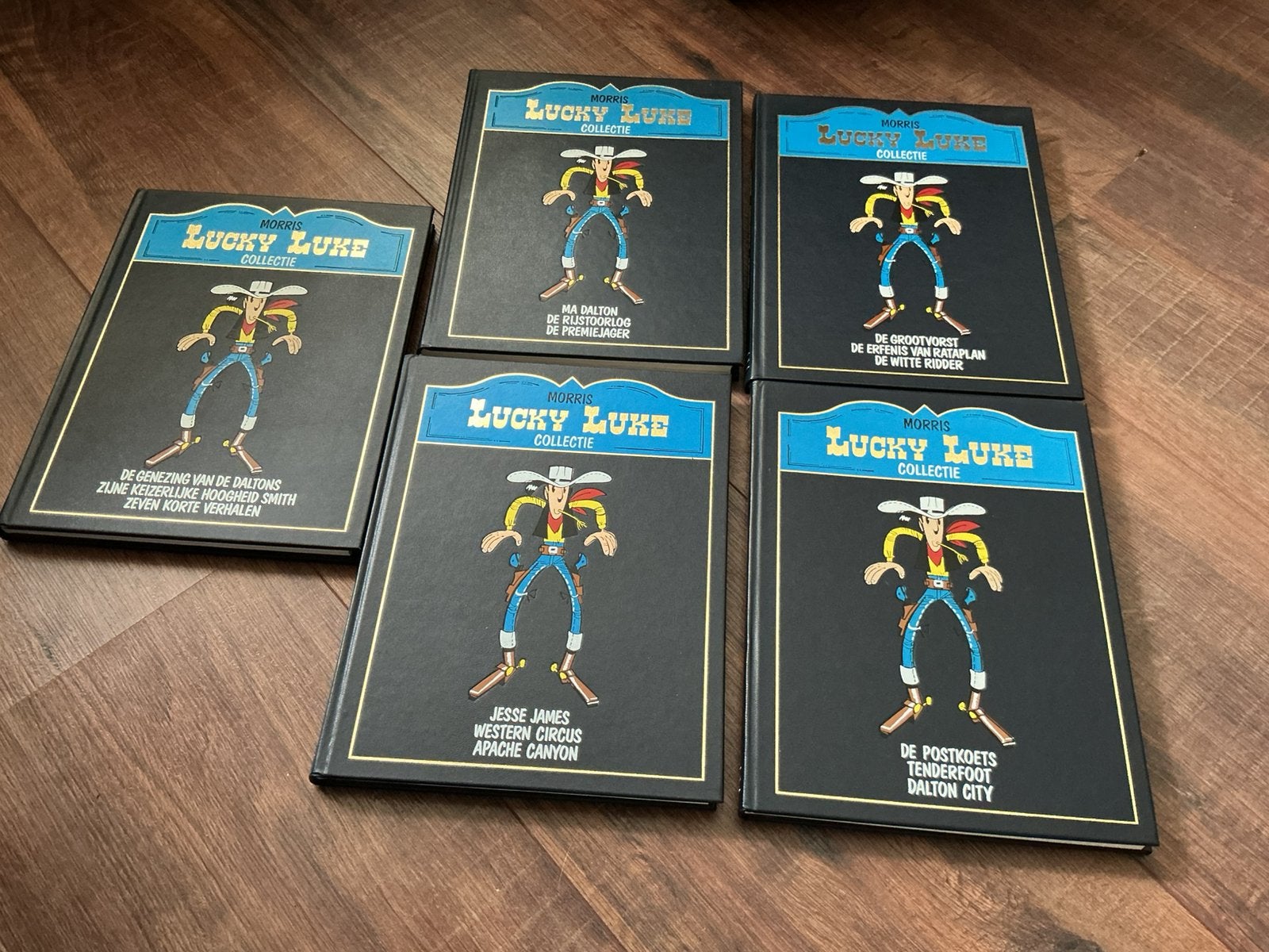 5x Lucky Luke, Ophalen of Verzenden, Zo goed als nieuw