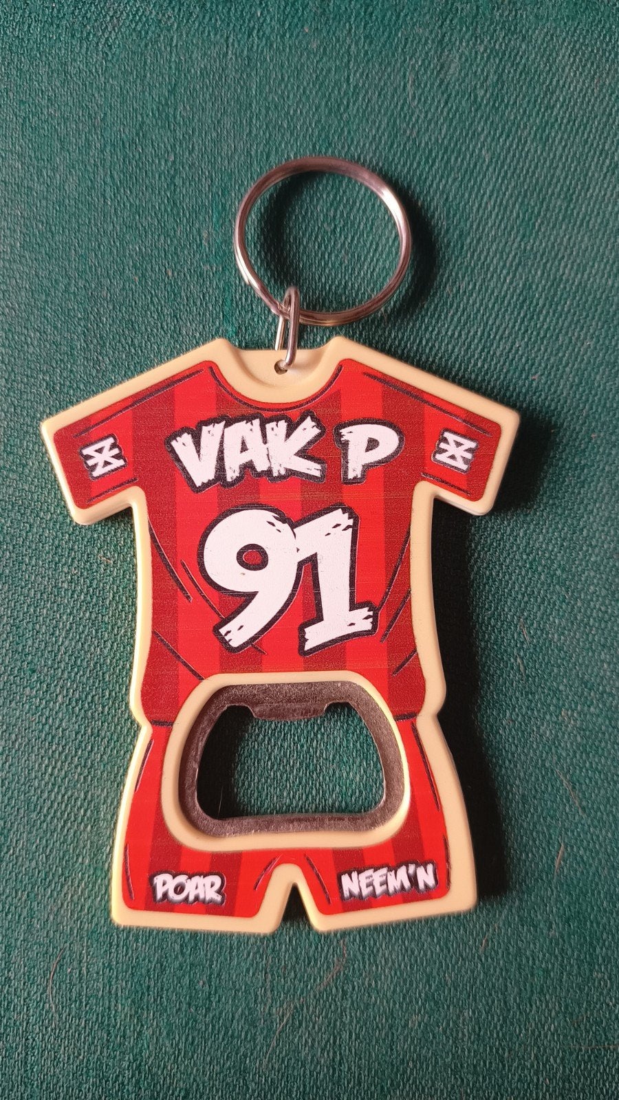 Vak-P sleutelhanger / flesopener, Ophalen of Verzenden, Gebruikt, F.C. Twente, Overige typen