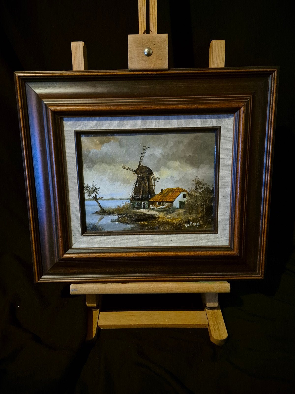 Klein landschap, Antiek en Kunst, Ophalen of Verzenden