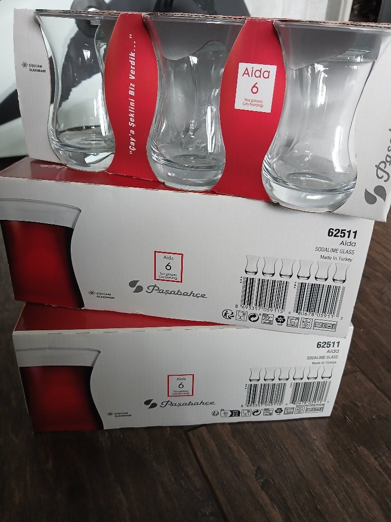 Turkse Thee glazen, Ophalen, Glas of Glazen, Overige stijlen, Glas