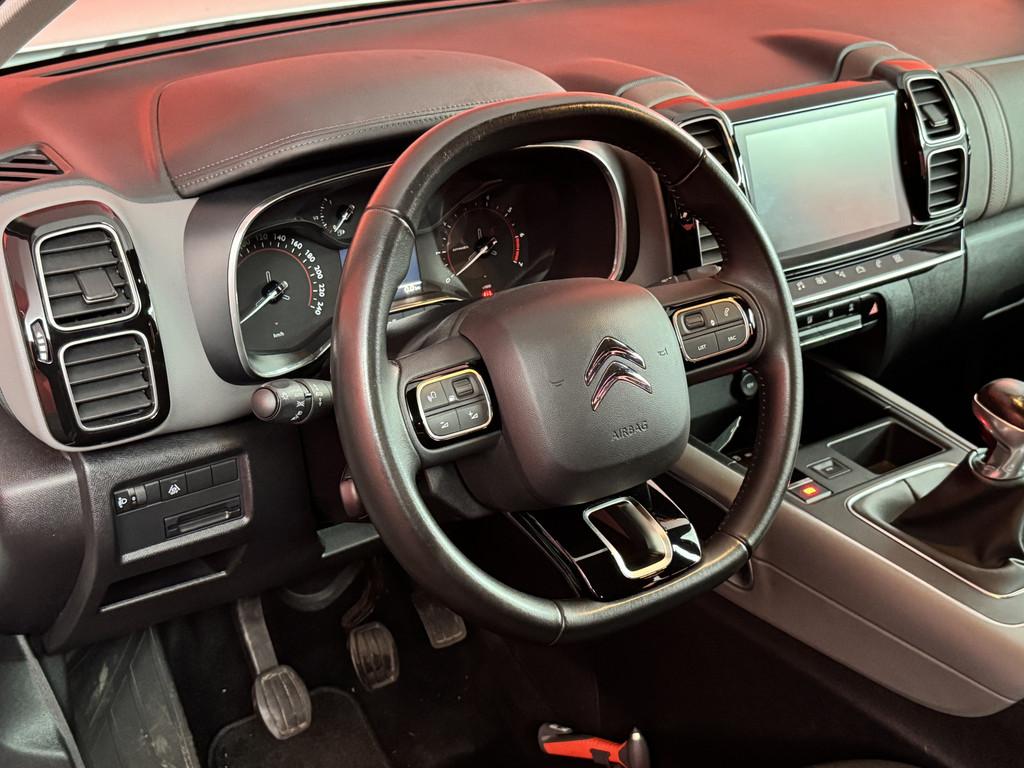 Citroën C5 Aircross 1.2 PureTech Live | Navi | Apple Carpla, Auto's, Citroën, Voorwielaandrijving, 1350 kg, Stof, Gebruikt