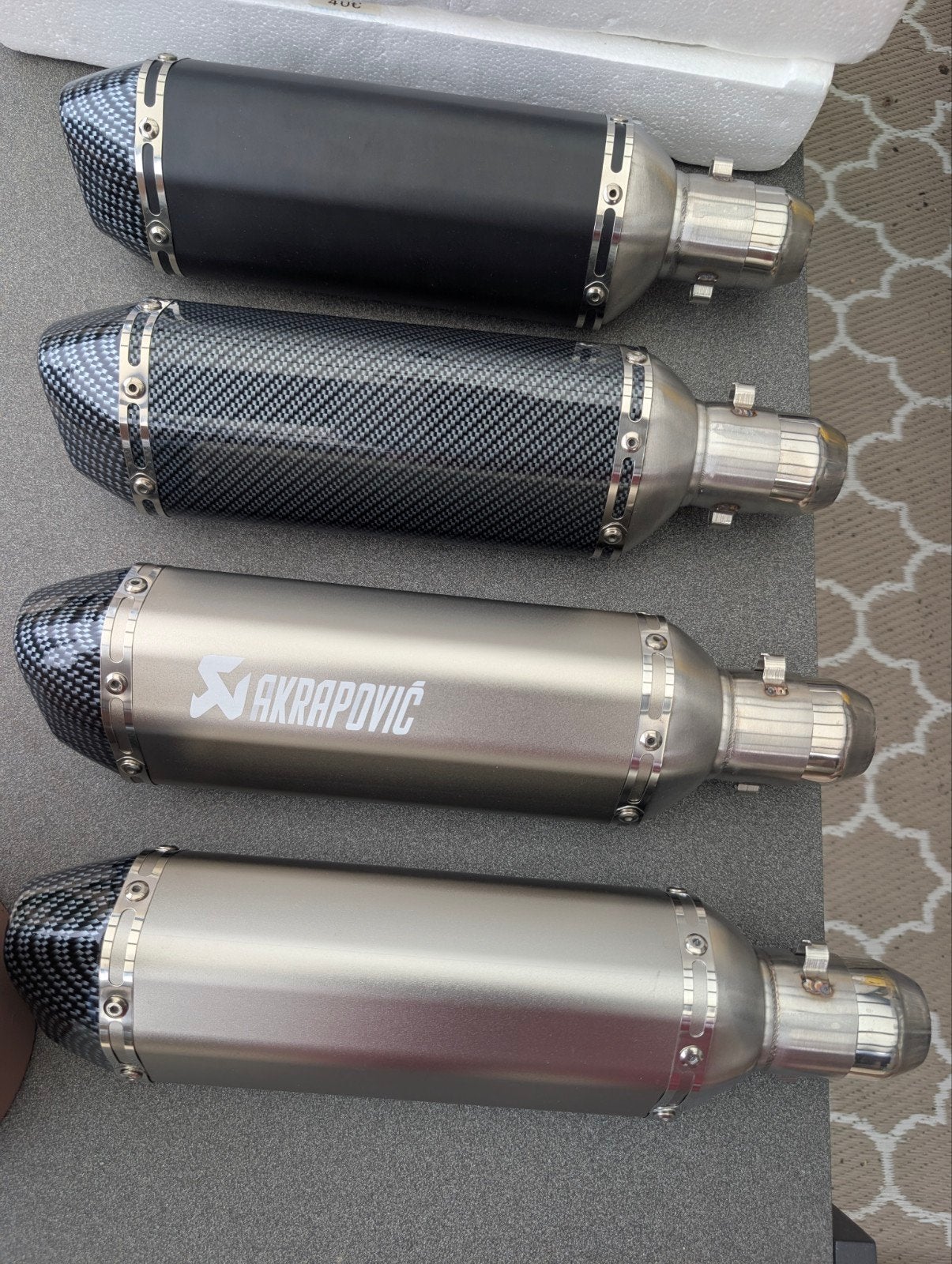 Uitlaat Demper Motorfiets, Motoren, Ophalen, Nieuw