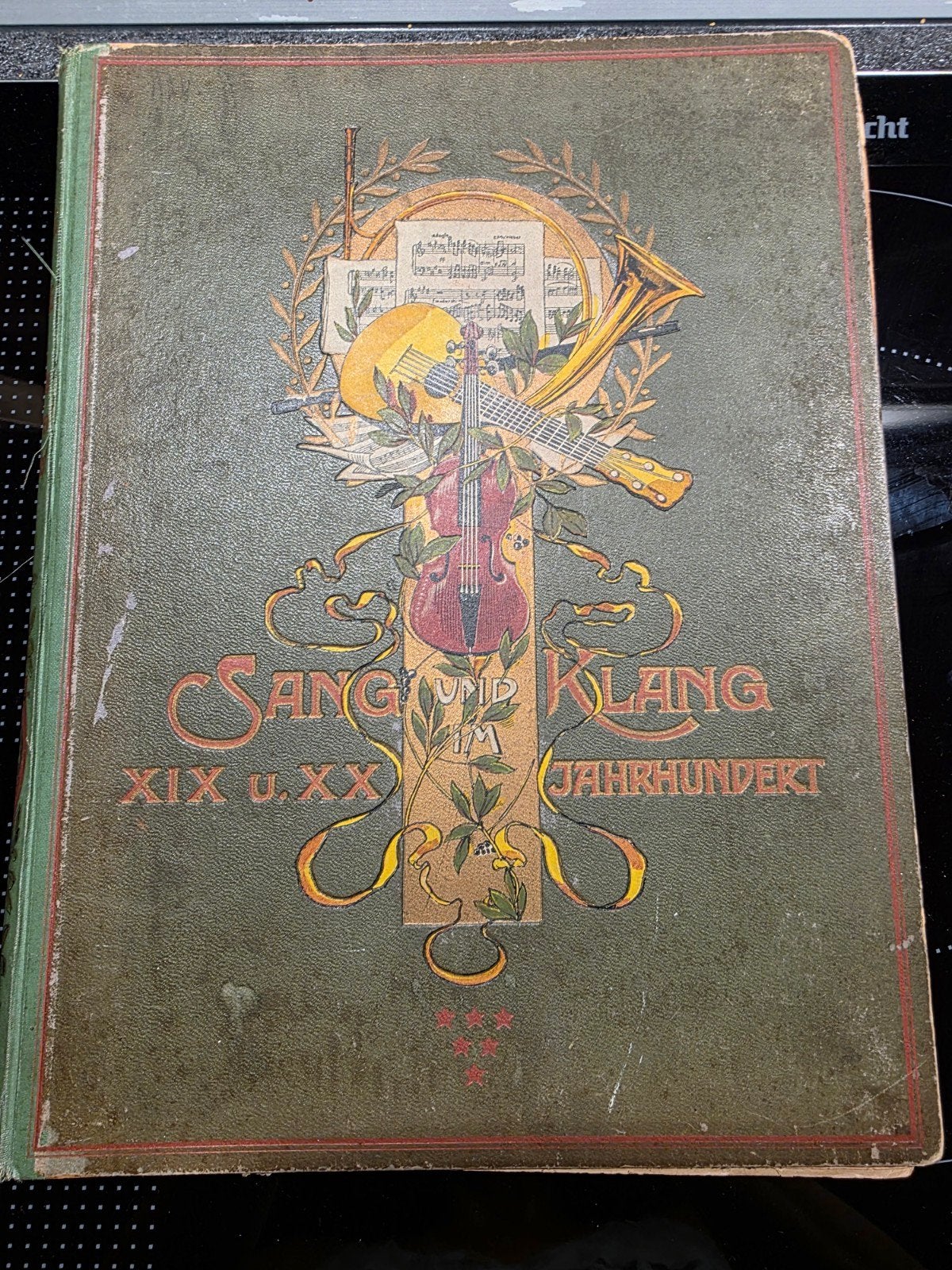 Antiek Jugendstil muziekboek – Sang und Klang – Band VI, Ophalen of Verzenden, Professor E. Humperdinck