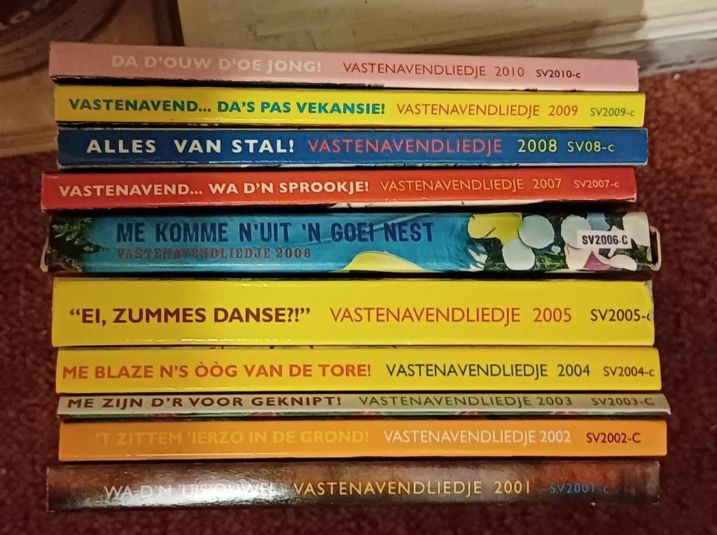 Krabbegat.  Vastenavond ceedeekes 2001-2010, Ophalen