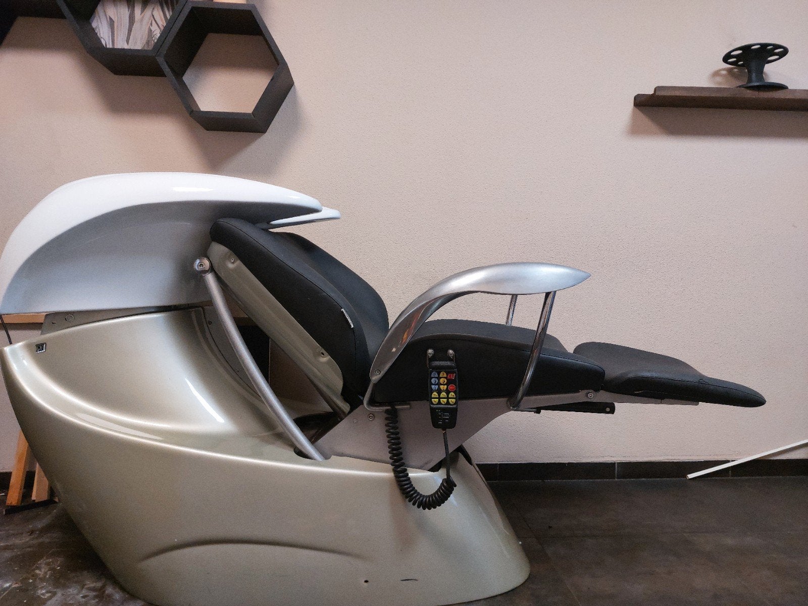 Was stoel met massage functie, Ophalen