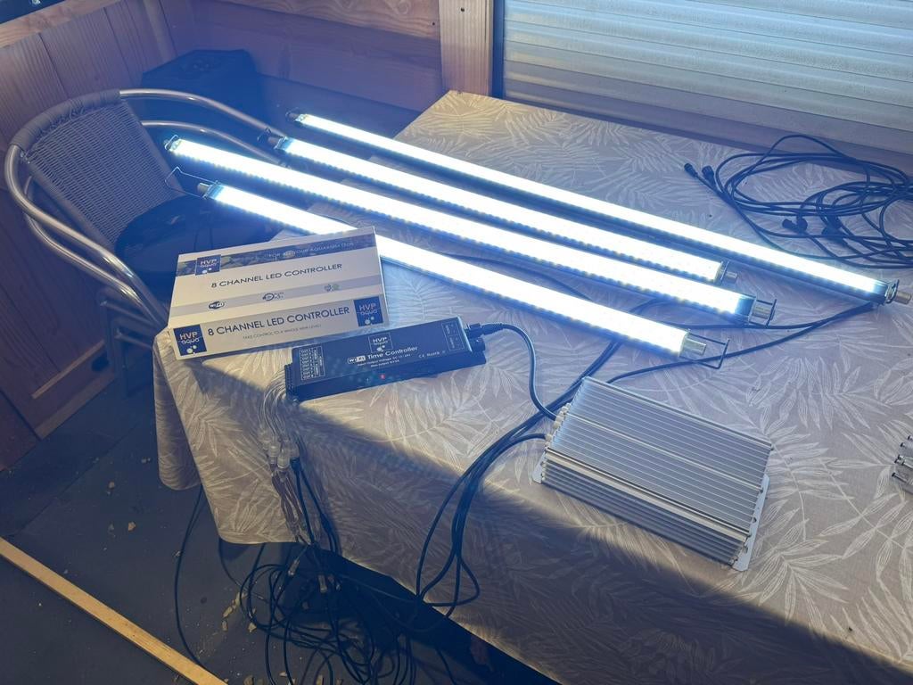 Set hvp lampen met controller, Dieren en Toebehoren, Ophalen, Gebruikt, Verlichting of Verwarming
