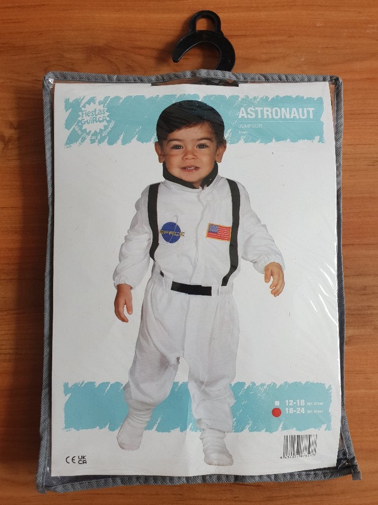 Astronautenkostuum voor baby's, Carnaval, Ophalen of Verzenden, Zo goed als nieuw, Kleding