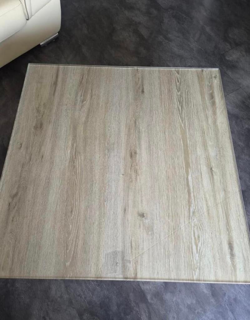 Mooie luxe salontafel met glasplaat, Huis en Inrichting, Tafels | Salontafels, Ophalen, 100 tot 150 cm, 50 tot 100 cm, Minder dan 50 cm