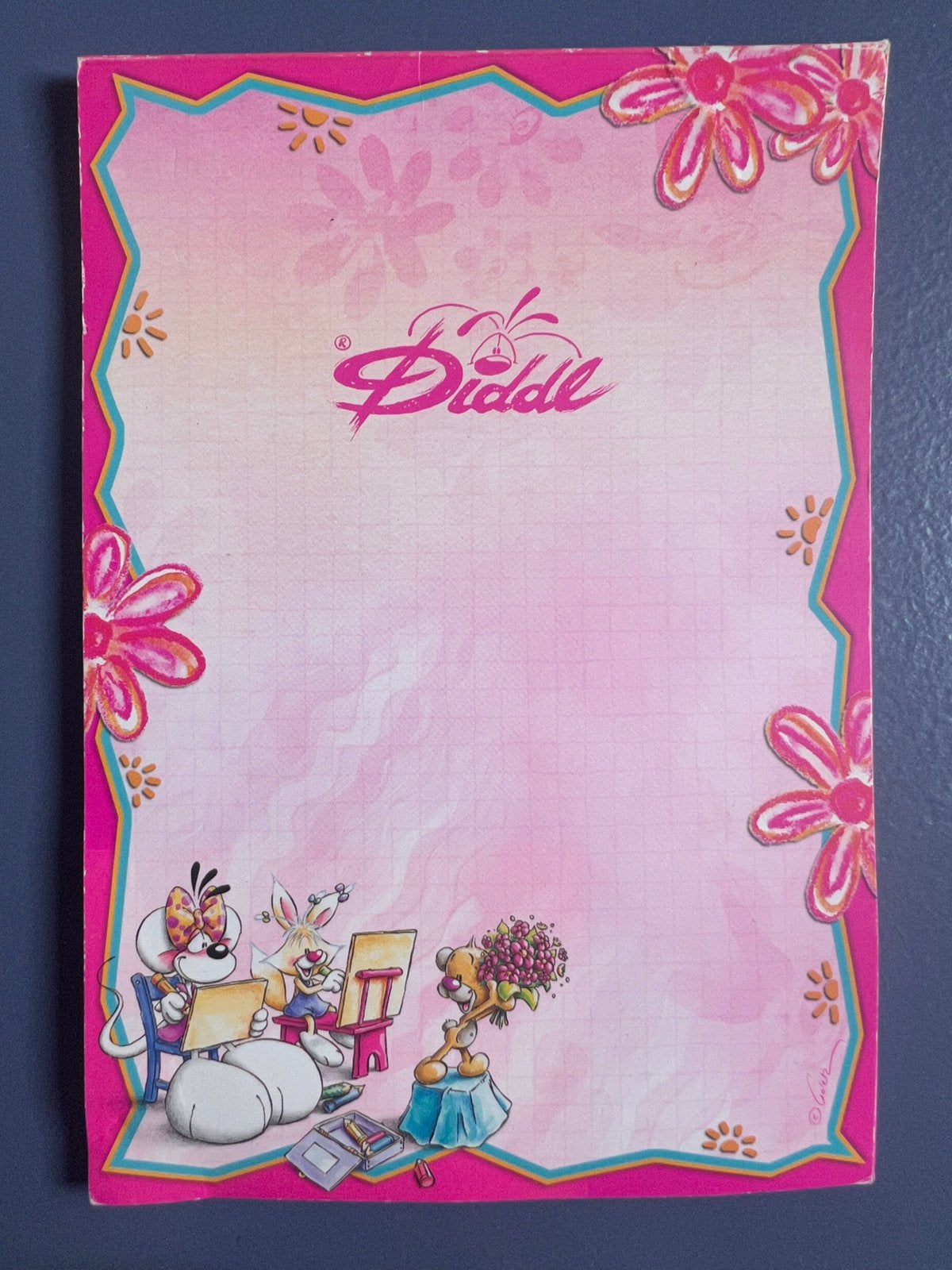 Diddl Reibeduft-Block "Spezial" - Bijna compleet, Verzamelen, Ophalen of Verzenden, Verschillende figuren, Gebruikt, Papier, Kaart of Schrift