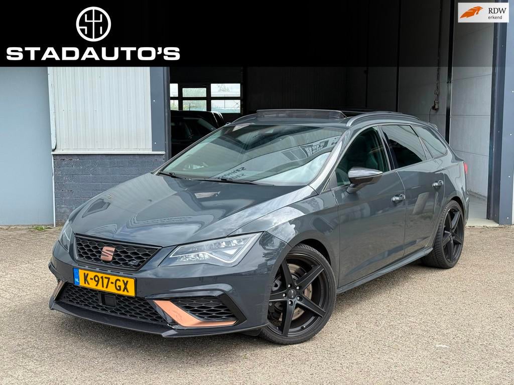 Seat Leon ST 2.0 TSI 4DRIVE CUPRA R 300 DSG Pano Lichte Scha, Auto's, Seat, Bedrijf, Te koop, Leon, 4x4, ABS, Achteruitrijcamera
