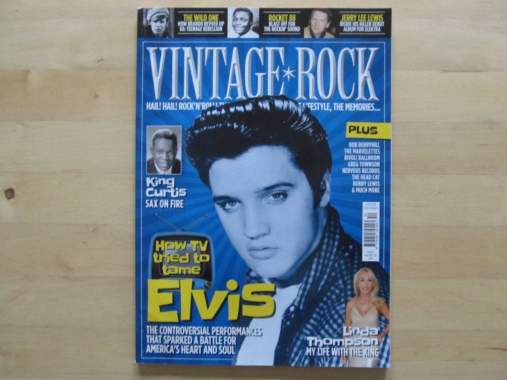 Vintage Rock #52 B Setzer Marvelettes Marlon Brando Surfaris, Ophalen of Verzenden, 1980 tot heden, Buitenland, Tijdschrift