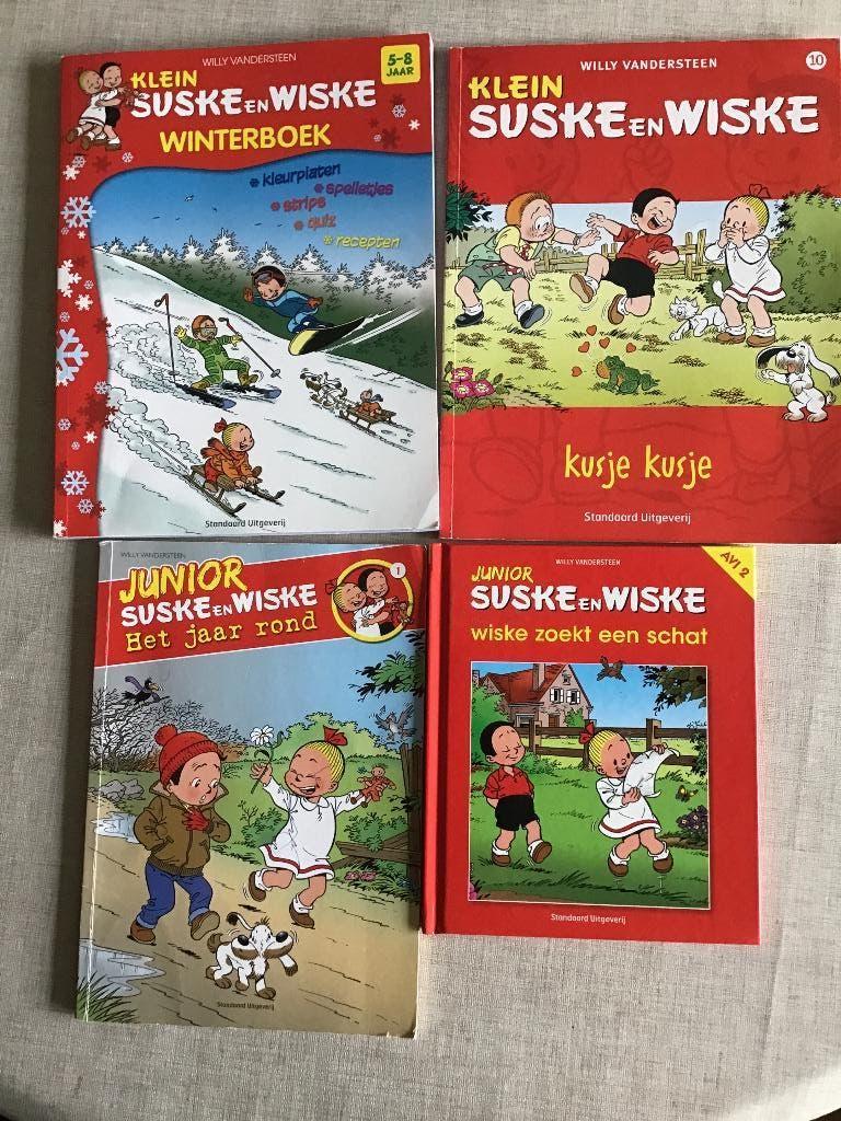 4 delen klein/junior Suske en Wiske, Boeken, Stripboeken, Meerdere stripboeken, Ophalen of Verzenden, Gelezen