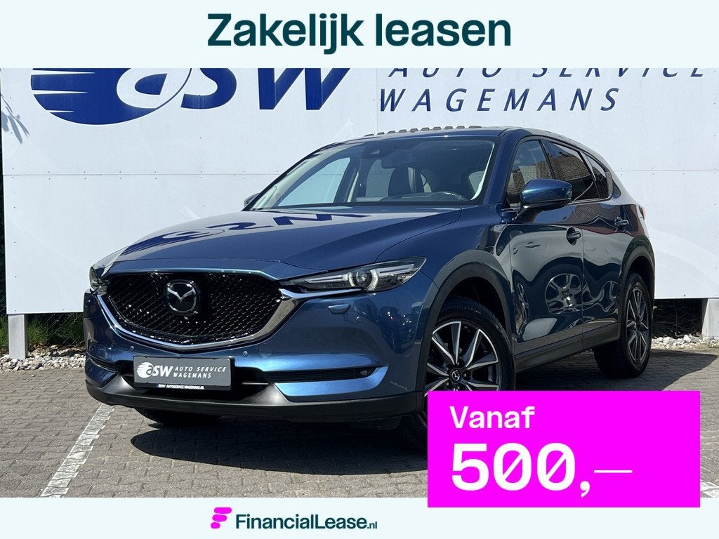 Mazda CX-5 2.5 SkyActiv-G 194 GT-M 4WD | Leder | Schuifdak |, Automaat, Gebruikt, 4 cilinders, Met garantie (alle)