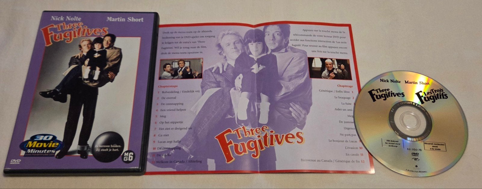 Three Fugitives Dvd Comedy, Alle leeftijden, Ophalen of Verzenden, Zo goed als nieuw, Romantische komedie