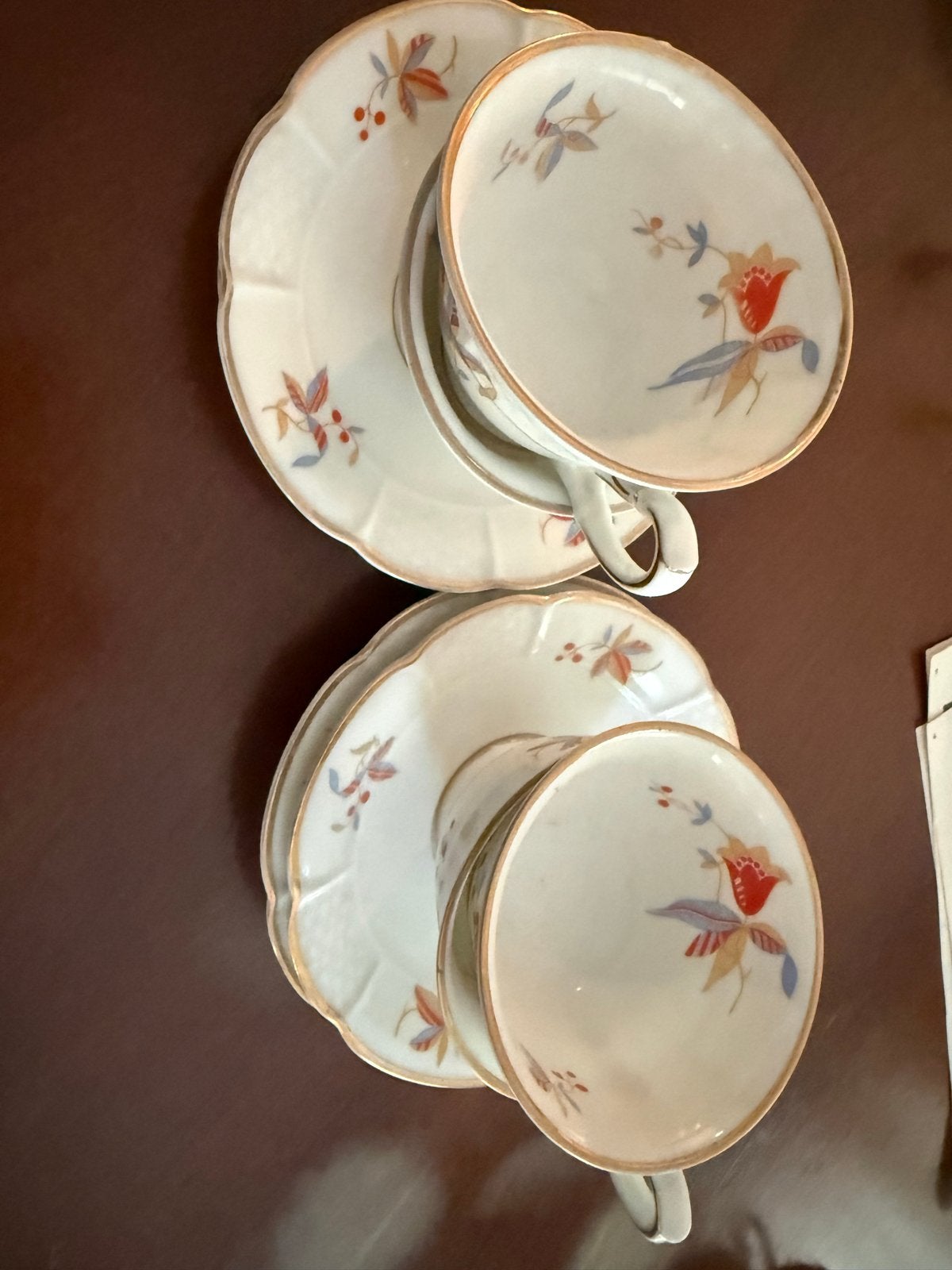 Rosenthal Maria theekopjes met schotels (2 sets), Ophalen of Verzenden