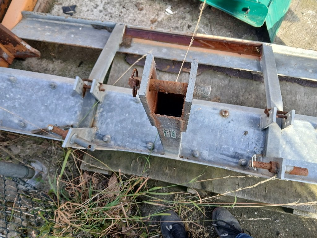 bakvlakker 2 meter met kantschuif, Ophalen, Gebruikt, Hark, Onbekend