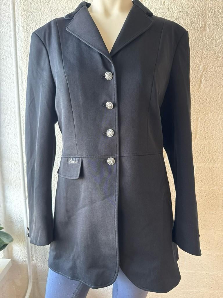 Pikeur wedstrijdjasje zwart 42, Dieren en Toebehoren, Paardrijkleding, Gebruikt, Dressuur, Ophalen of Verzenden, Dames