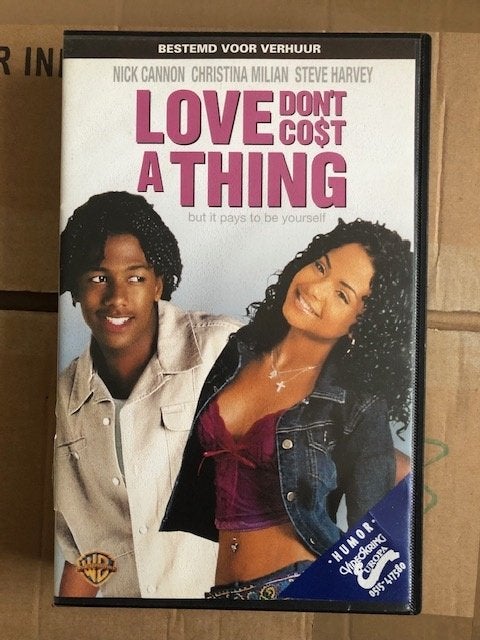 Love Don’t Cost A Thing Videoband ex-rental, Vanaf 16 jaar, Ophalen of Verzenden, Gebruikt, Horror