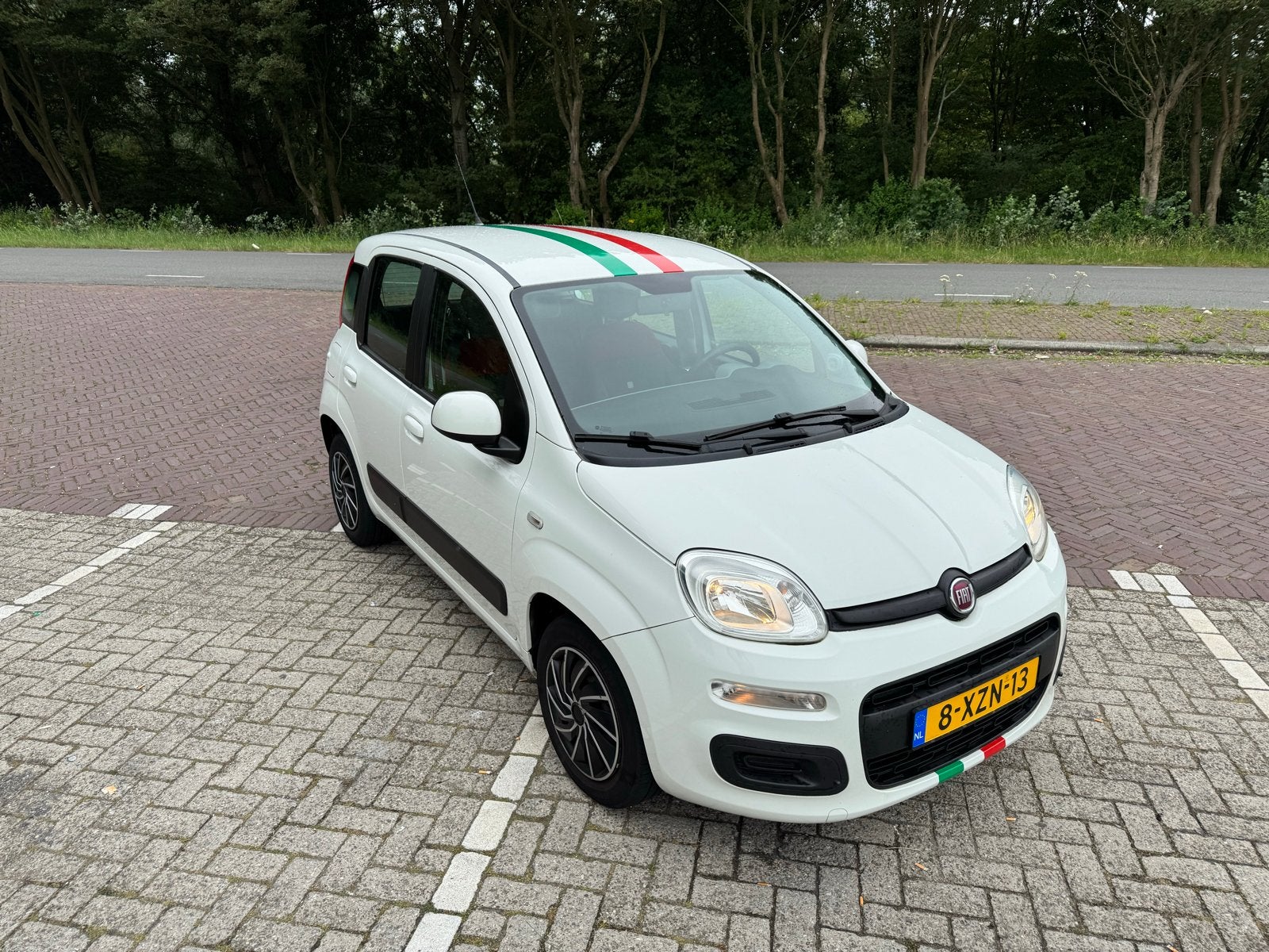 Fiat Panda 2014 0.9 TwinAir Edizione Cool Airco Wit, Auto's, Fiat, Voorwielaandrijving, 31 €/maand, Panda, Wit